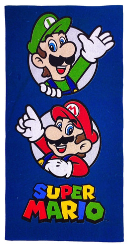 Telo mare super mario - super, luigi