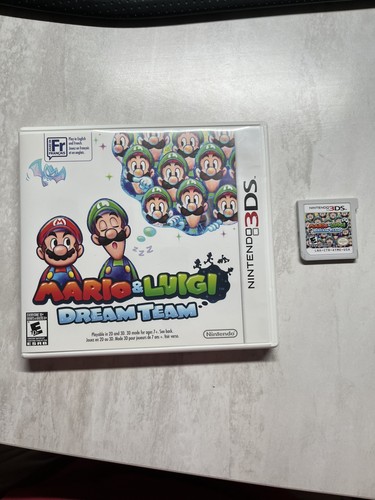 Mario and luigi dream team - and,