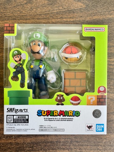 Luigi super mario - mario",, tamashii