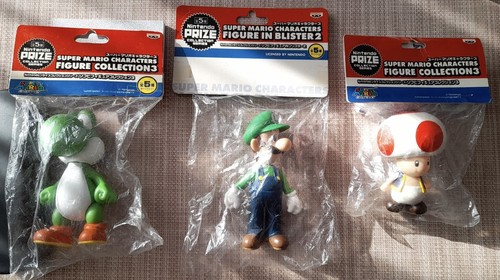 Figurine super mario luigi - figurine,