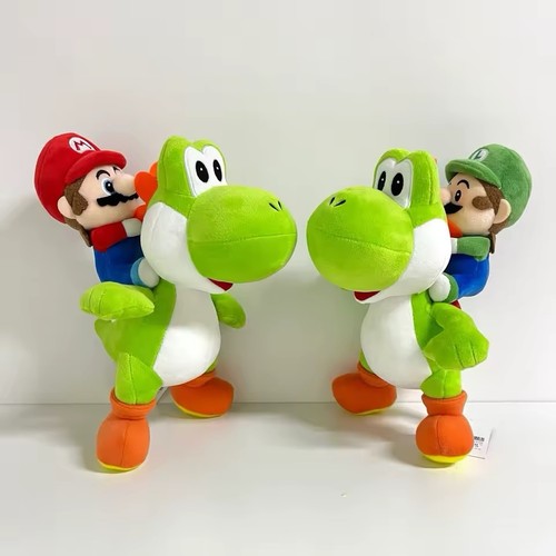 Mario luigi yoshi - peluche, 33cm
