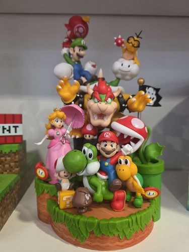 Diorama super mario bros 30cm - diorama,
