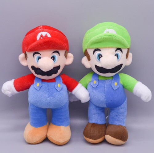 Peluche super mario - peluche, luigi
