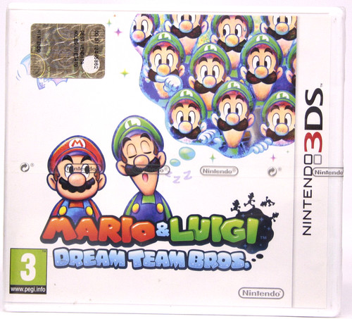 Mario luigi dream team bros - &,