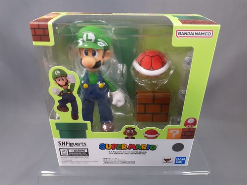 Figuarts luigi super - s.h.figuarts, (super