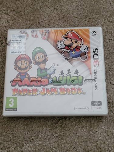 Mario luigi paper jam - mario, e